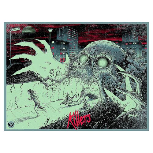 Iron Maiden Killers Variant by Godmachine Silk Screen Art Print